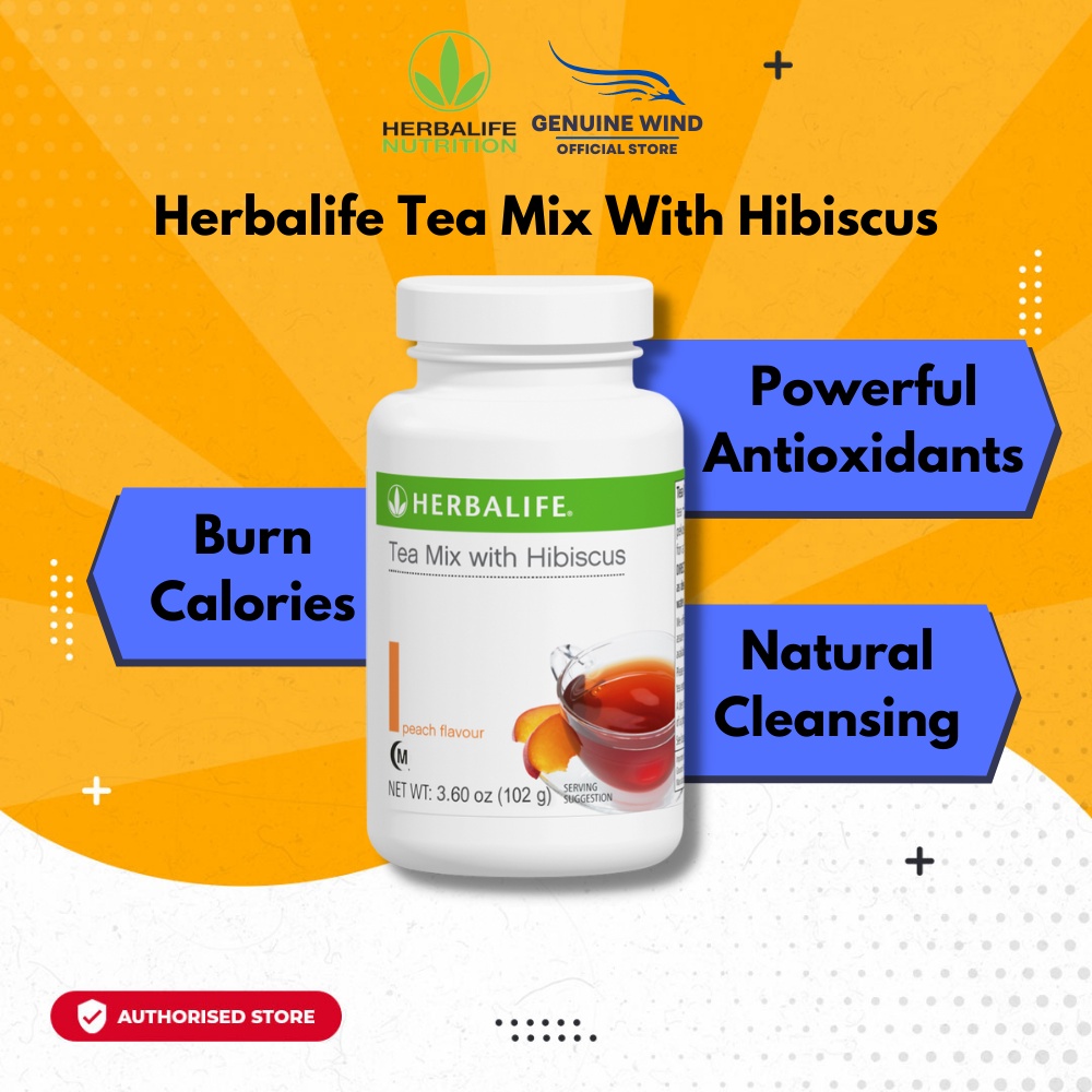 Herbalife Nutrition Tea Mix With Hibiscus [Burn Calories] / Powerful