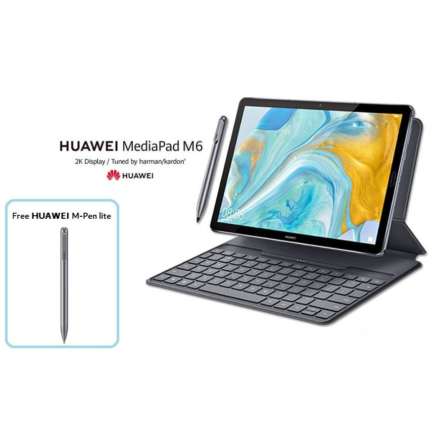 Huawei Mediapad M6 10 8 Titanium Grey Shopee Malaysia