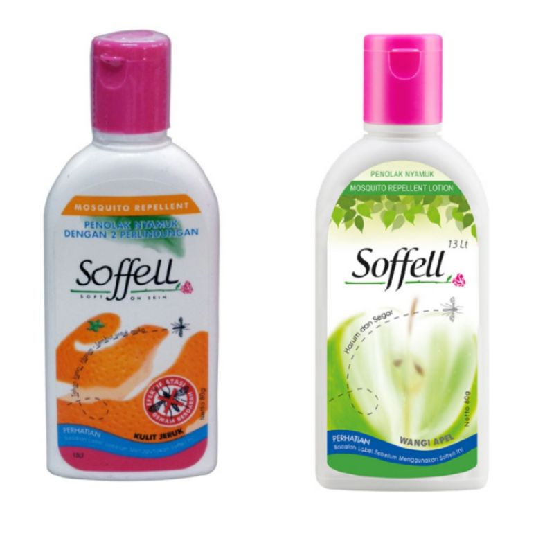 Soffell Mosquito Repellent lotion 60gr Shopee Malaysia