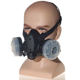 Download Full Face Vapour Gas Dust Mask Respirator For 3m 6800 Spray Paint Masks 7 In 1 Shopee Malaysia PSD Mockup Templates