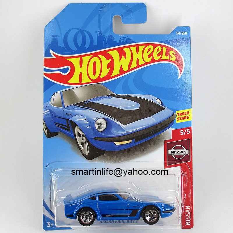 hot wheels nissan fairlady z blue