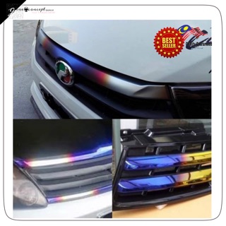 HW 152CM Chrome Mirror Vinyl Wrap Film Car Sticker Decal 