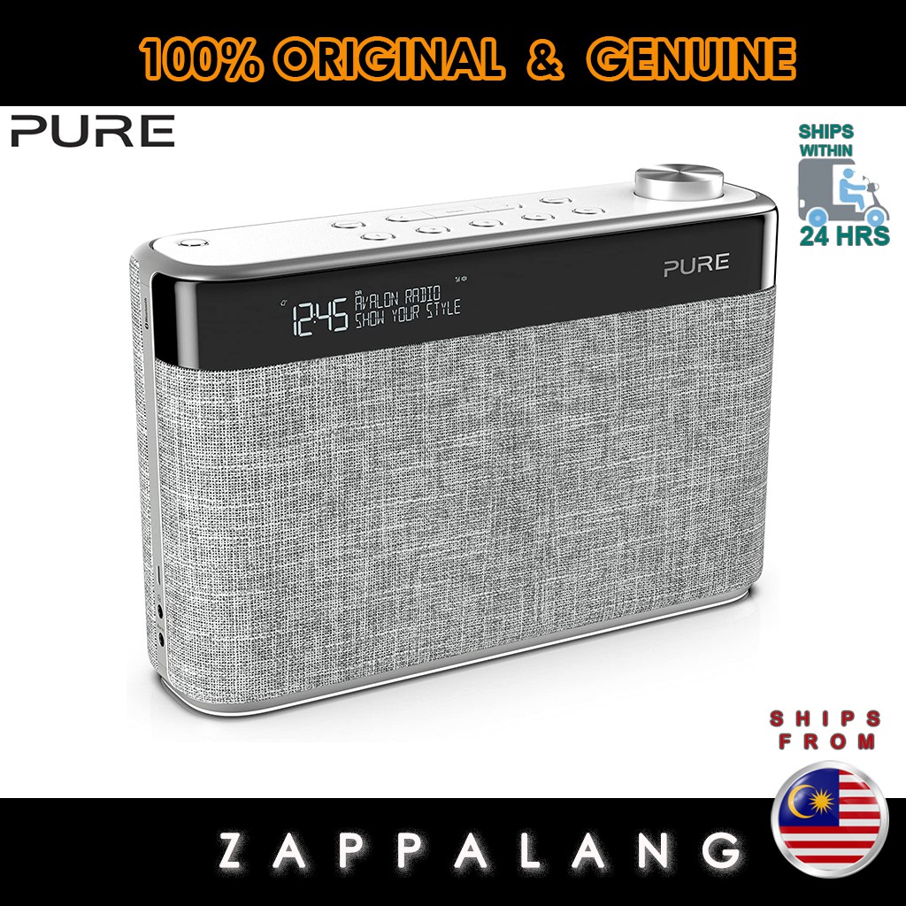 Pure Avalon N5 DAB+/DAB/FM Digital Radio with Bluetooth, Alarms/Timers