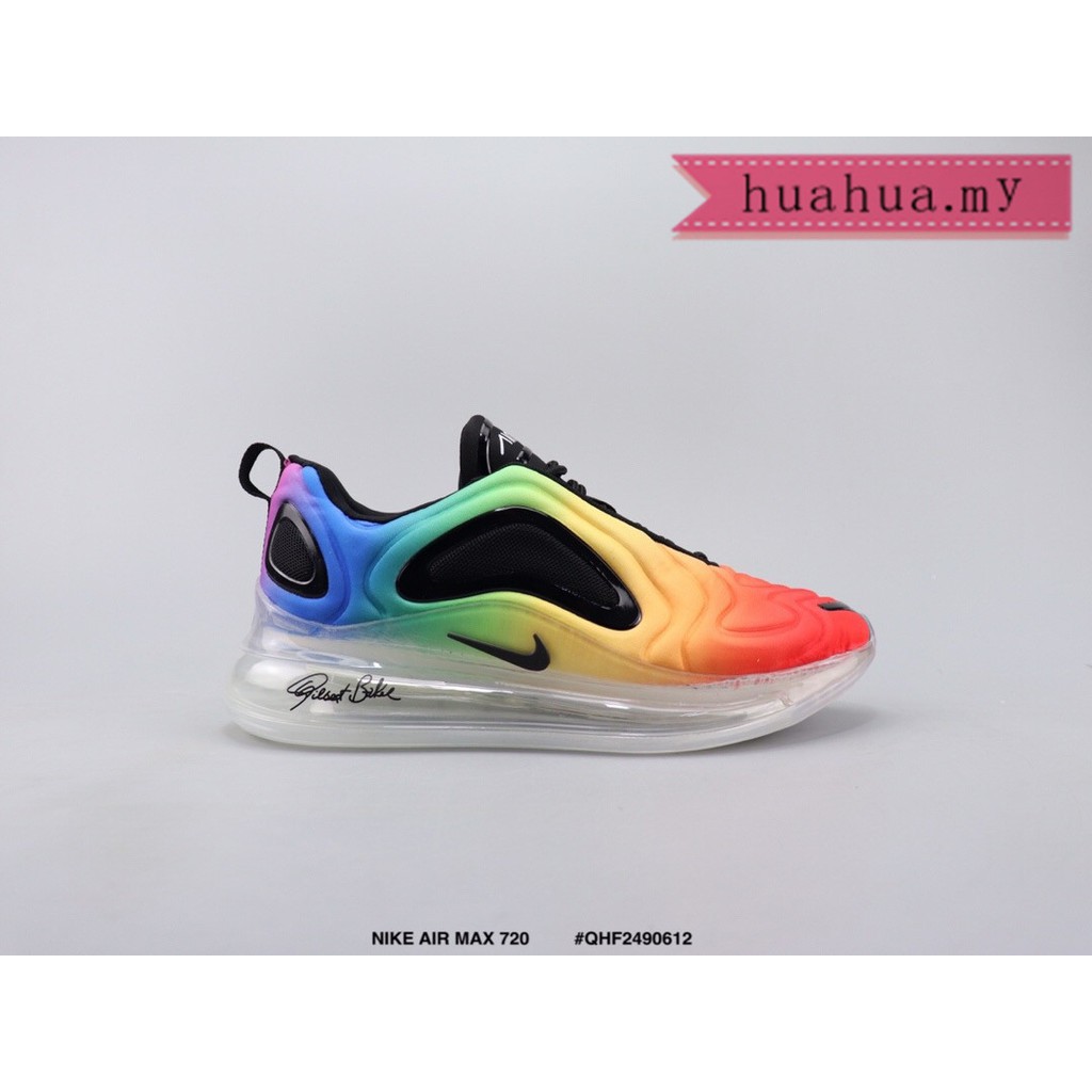 nike rainbow color shoes