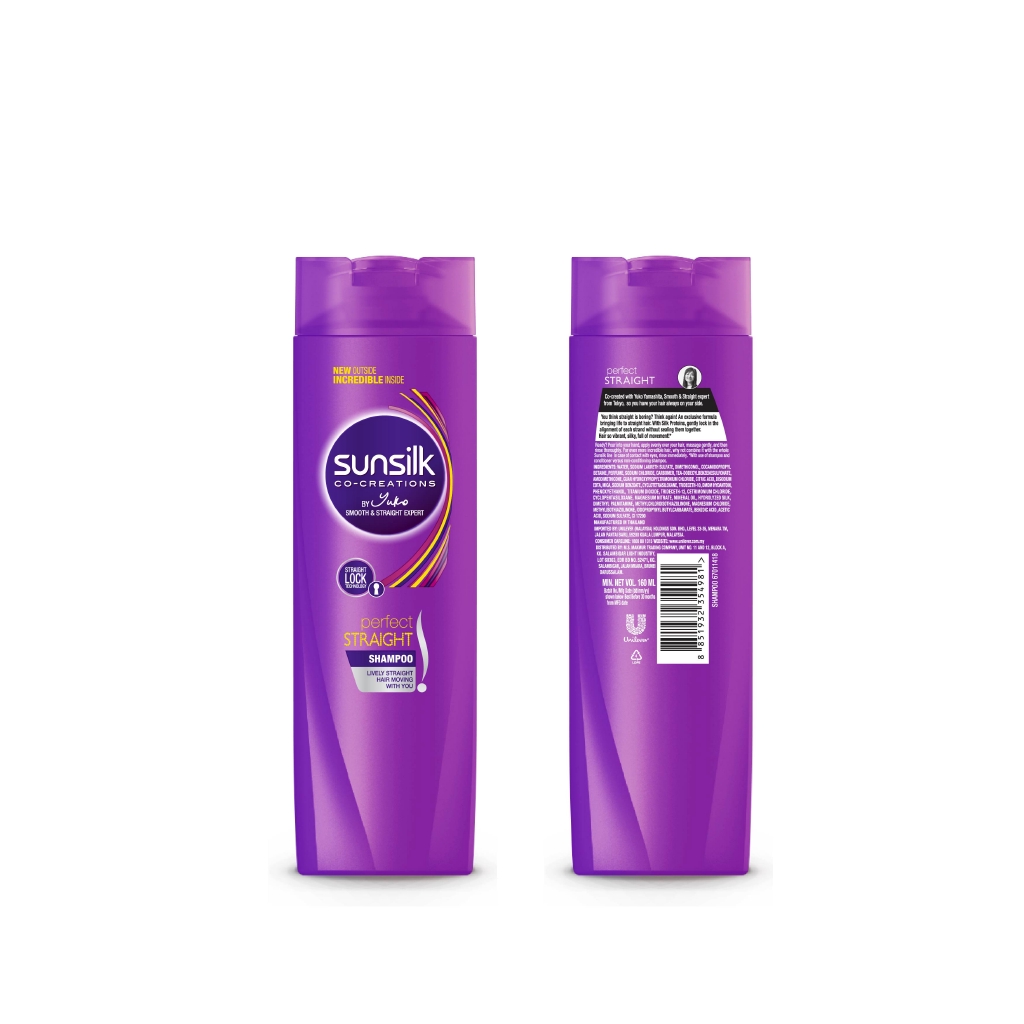 Sunsilk Shampoo Straight 160ml Shopee Malaysia