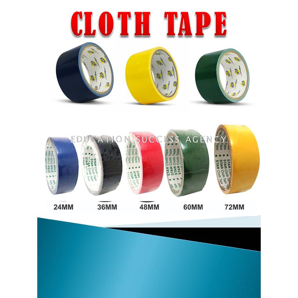 (ESA)Binding Tape / Cloth Tape (24MM / 36MM / 48MM/ 60MM) Shopee Malaysia