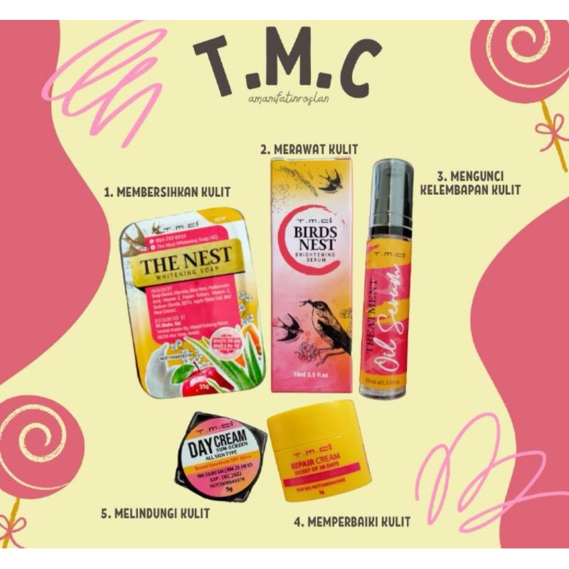 Buy Tmc Bird Nest Repair Cream Day Sunscreen Soap Serum Seetracker Malaysia