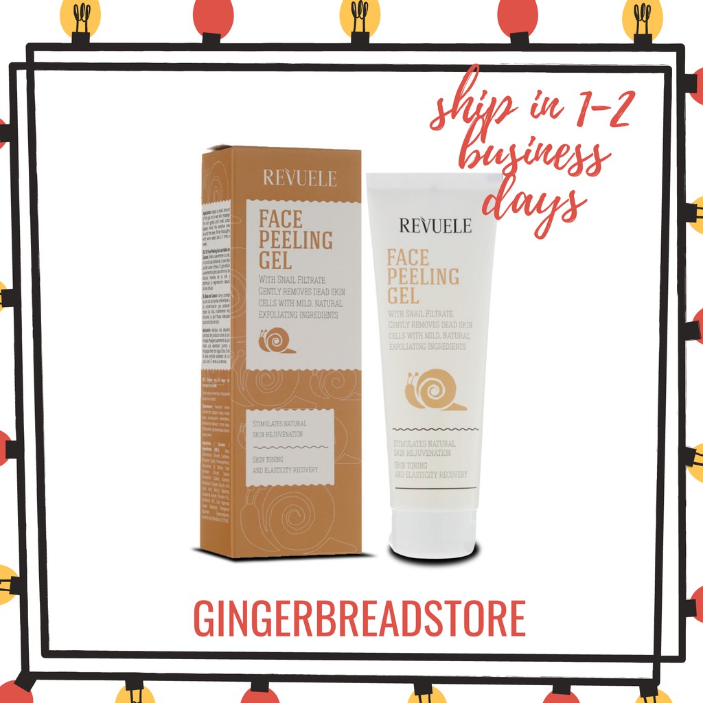 [Ready Stock] Revuele Face Moisturising Peeling Gel Snail Filtrate