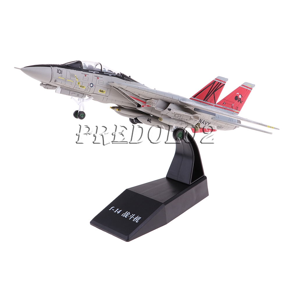 1 100 Alloy F14 Airplane Aircraft Fighter Toy Model Plane Toy