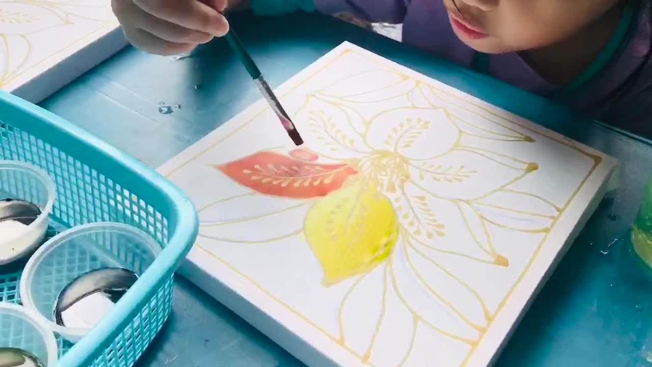 Buy 💥 BEST SELLER 💥 KIT MEWARNA BATIK UNTUK KANAK-KANAK (21 cm x 