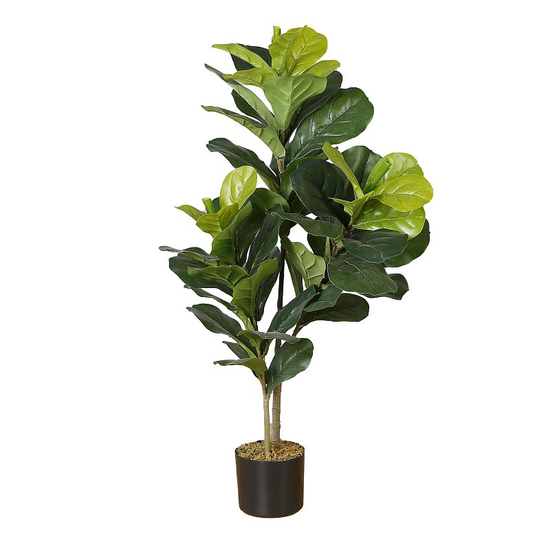 Pokok buatan Artificial Plants Artificial Tree Plastic Plant Fiddle ...