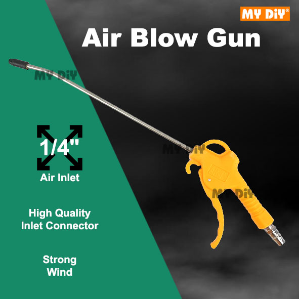 MYDIYSDNBHD Pneumatic Air Blower Gun With Long Nozzle Air Duster Gun