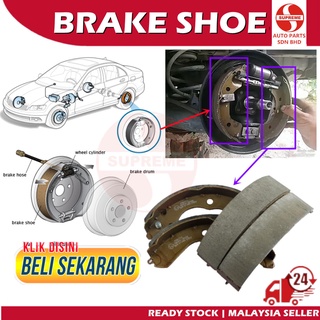 S2U Rear Brake Shoe Perodua Kembara J100 DVVT Toyota Rav4 Car Brake ...