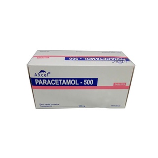 Axcel Paracetamol 500mg (10X10 Tablets) Exp: 03/2024 | Shopee Malaysia