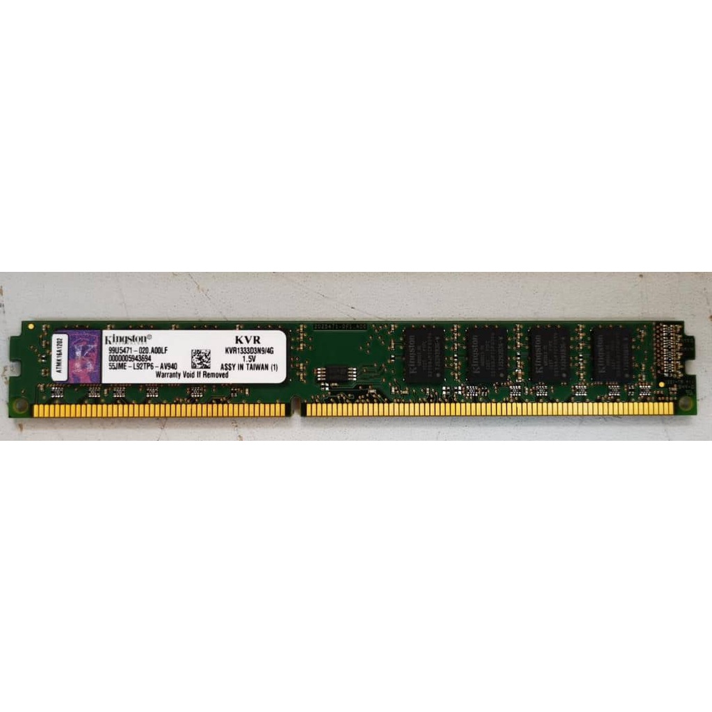 Kingston 4GB RAM KVR1333D3N9/4G - Desktop RAM | Shopee Malaysia