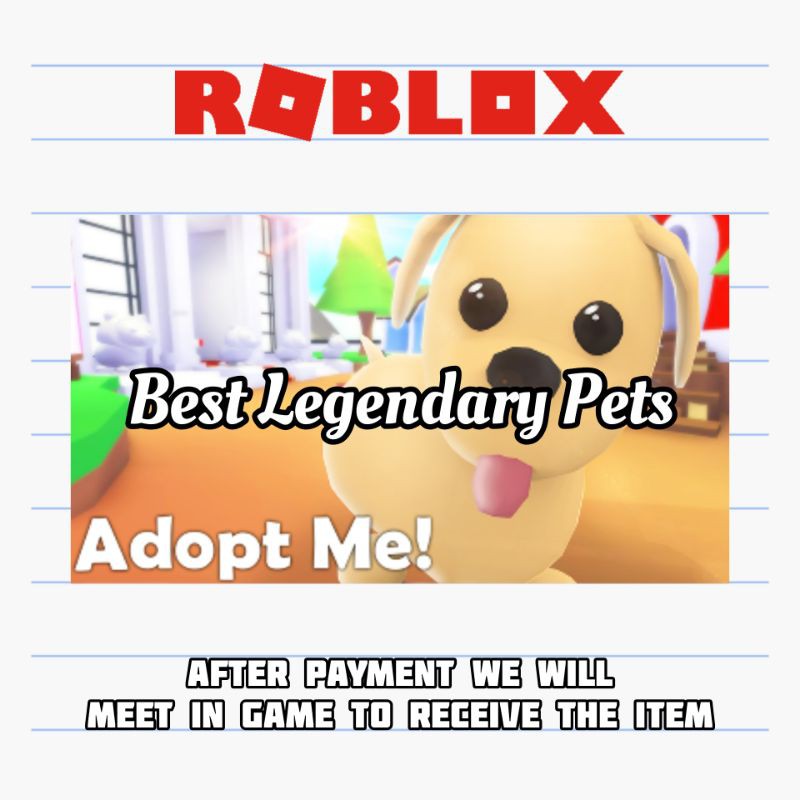 Adopt Me Best Legendary Shopee Malaysia - details about roblox adopt me tombstone read desc