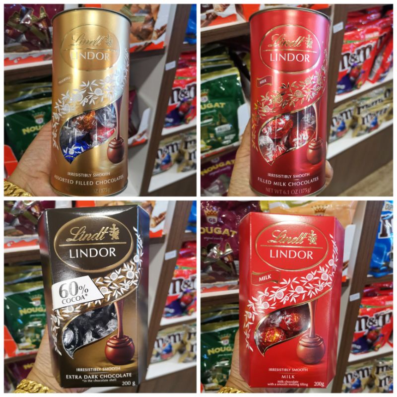 Coklat Lindt Lindor Tube 175g And Lintd Lindor Box 200g Langkawi Shopee Malaysia 8688