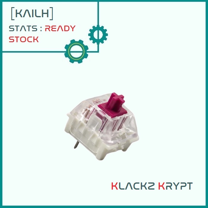 Kailh PRO BURGUNDY Switch [Linear] Shopee Malaysia