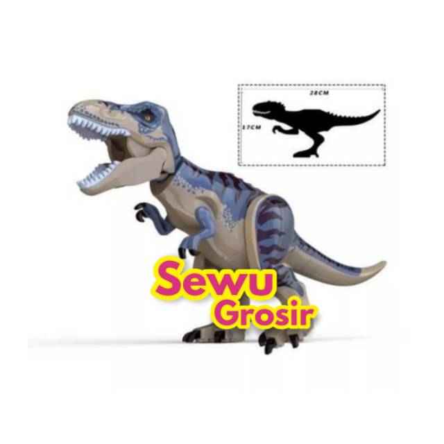 lego blue dinosaur