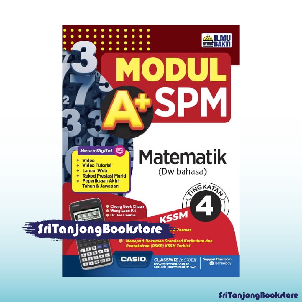 Sri Tanjong Ilmu Bakti Buku Latihan Modul A Spm 2022 Matematik Dwibahasa Tingkatan 4 Kssm Edisi Terbaru 2022 Shopee Malaysia