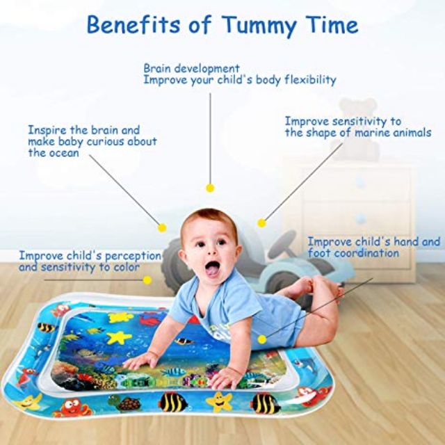 ocean tummy time baby mat