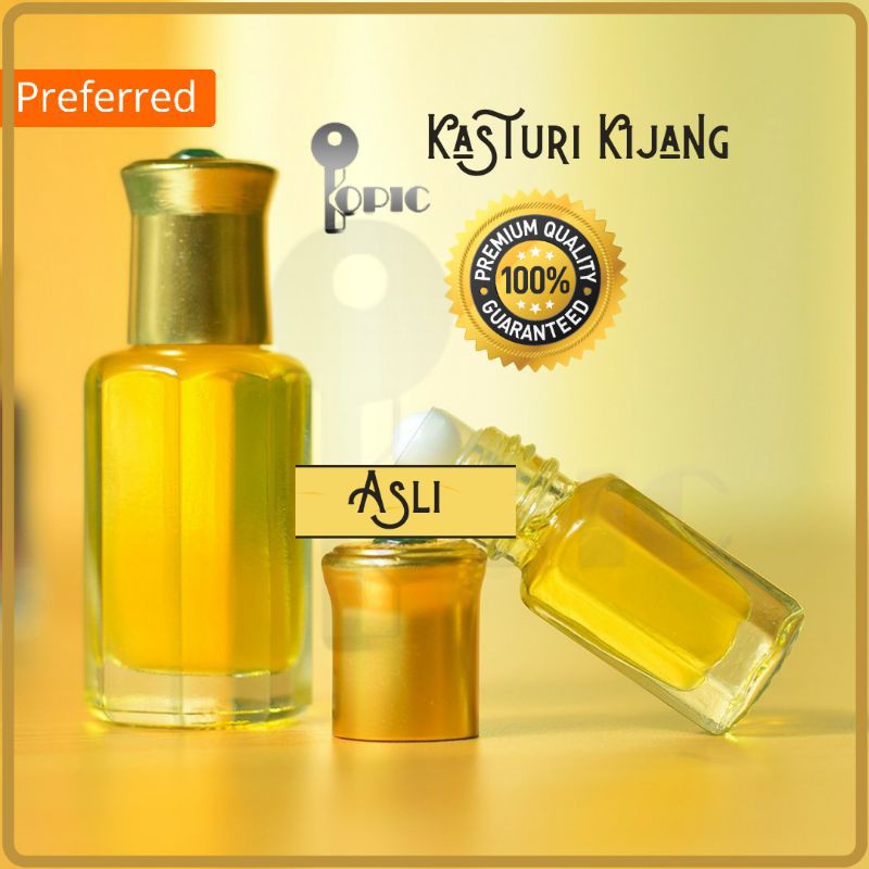 Minyak Wangi Kasturi Kijang Asli Best Quality Dear Musk Pure Perfume From Iopic