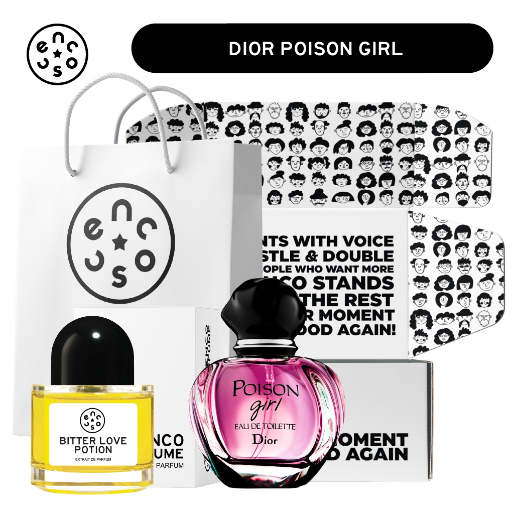 SCENCO Bitter Love Potion 30ml Minyak Wangi Tahan Lama Perfume