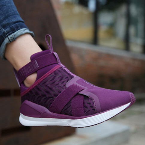 puma fierce strap purple