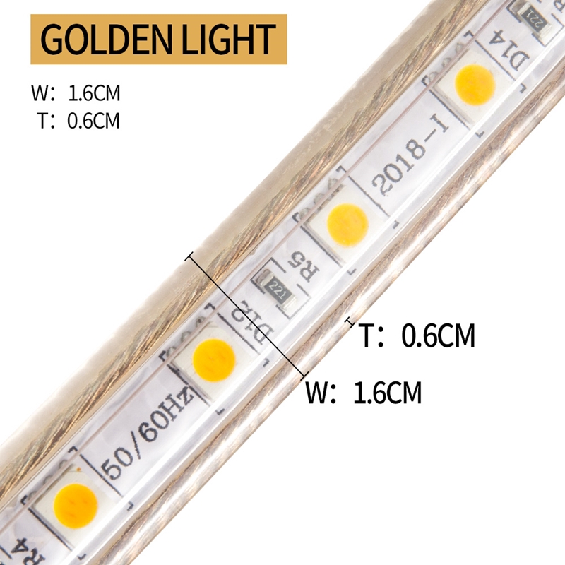 Mumolight Interior Lighting 220v Yellow Led Light Strip 1800k 5m