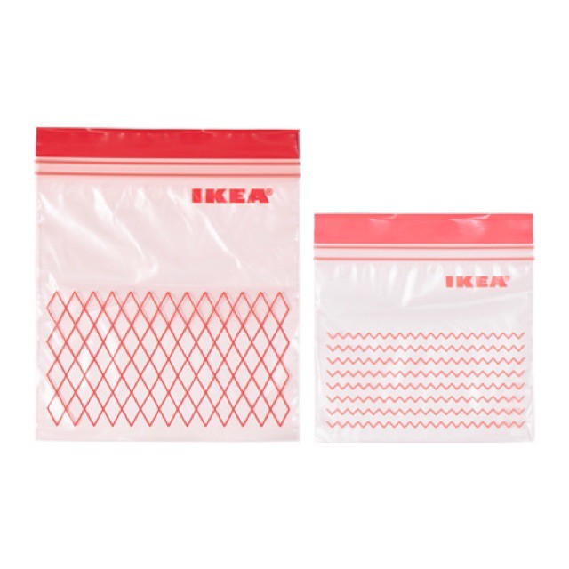 IKEA Plastic Bag Ziplock Resealable Bag sengbel Shopee Malaysia