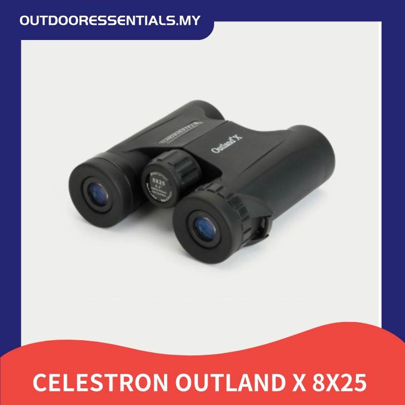 Genuine Celestron Outland X 8x25 HD Low Light Binocular Telescope