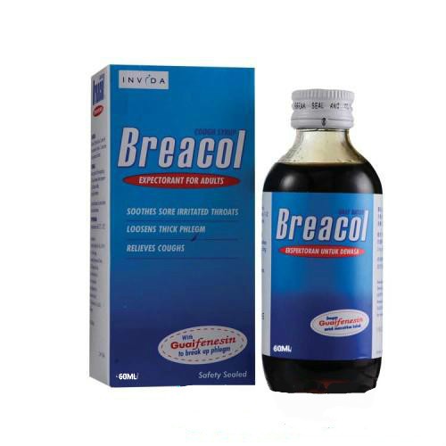 Breacol Cough Syrup For Adult 60ml Shopee Malaysia