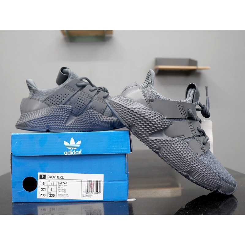 Adidas Original Prophere gray Couple shoes Breeze EQT Knit Running 