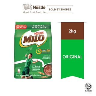 Image of Nestle MILO Activ-Go Chocolate Malt Powder (2kg)