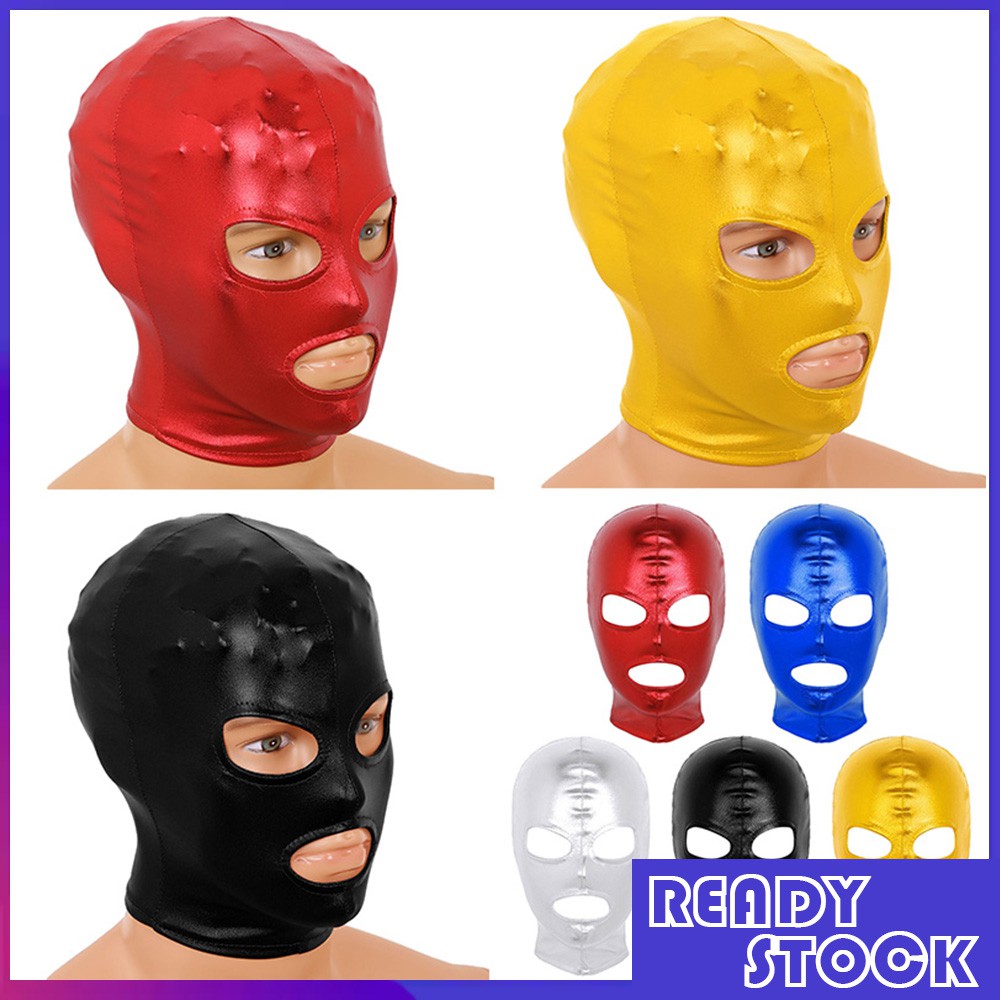 Costume Head Hood Full Face Harness Unisex Breathable Headgear Cosplay Mask 