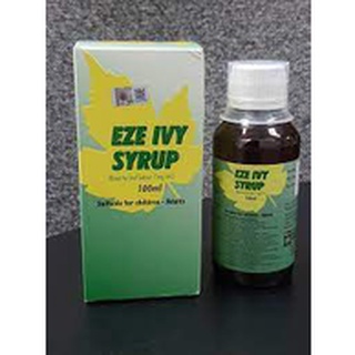 EZE IVY SYRUP, 100ML  TRADITIONAL COUGH SYRUP  UBAT BATUK TRADISIONAL