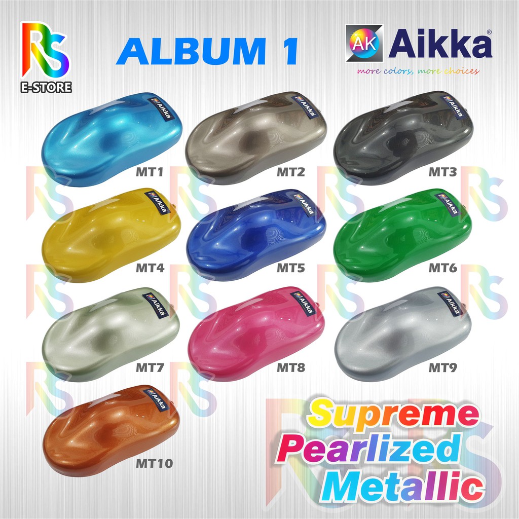 Aikka Supreme Metallic Album 1 Special Color 2020 Warna Baru 2020 Shopee Malaysia