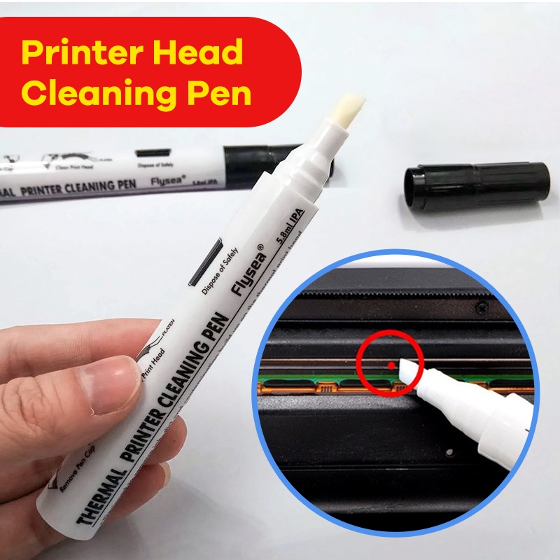 Thermal Printer Printhead Cleaning Pen Electronic Face Sheet Print Head