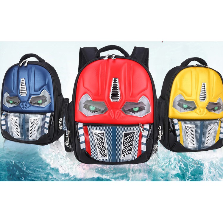 transformers school bag