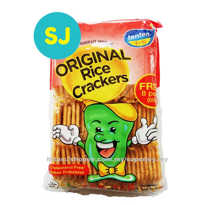 Ten Ten Original Rice Crackers 340g (48 packs) Shopee Malaysia