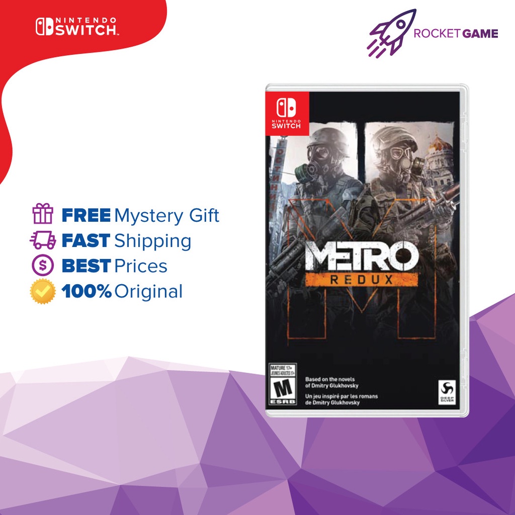 (Nintendo Switch) Metro Redux (US/ENG) *Original Brand New & Sealed*