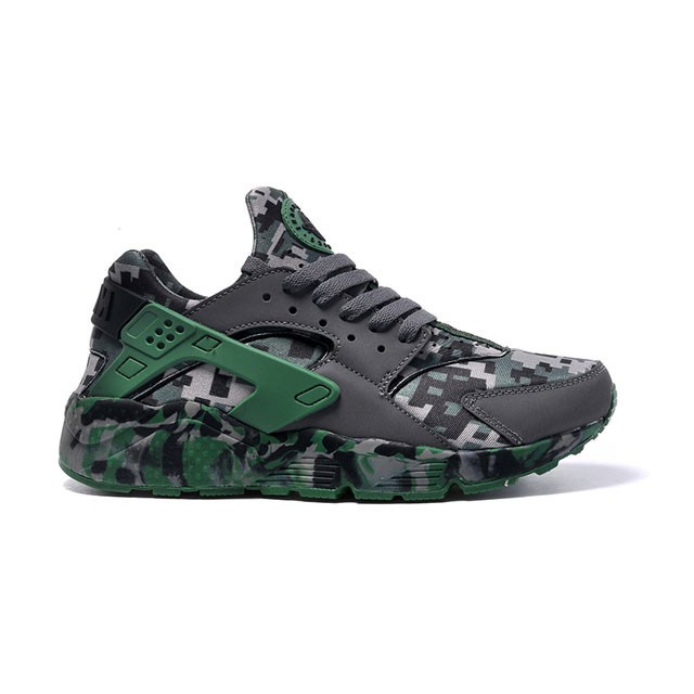 camouflage huaraches green