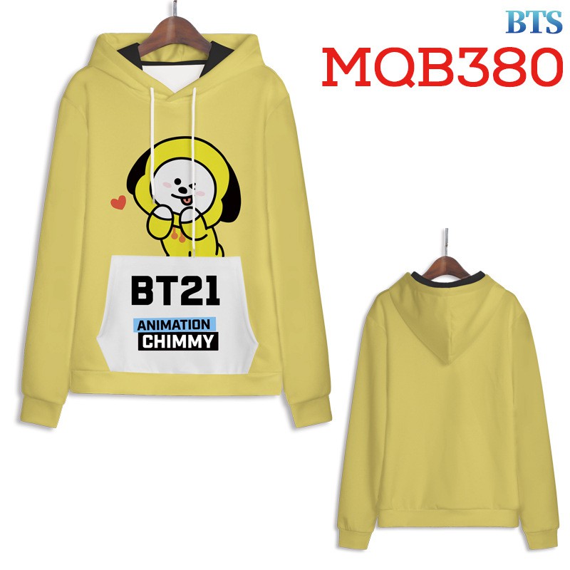 bt21 chimmy hoodie