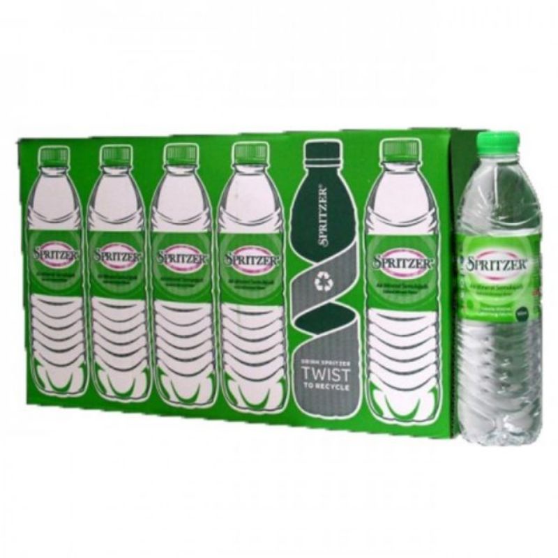 Spritzer Natural Mineral Water 600ml Shopee Malaysia 5425