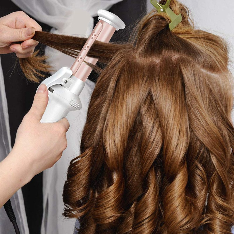 Cordless Curling Iron 1 Inch Ceramic Curling Wand Professional 2