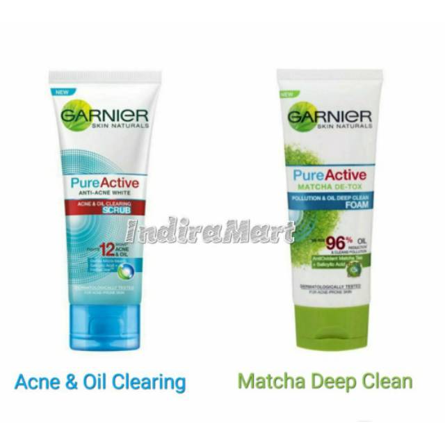 garnier scrub for acne
