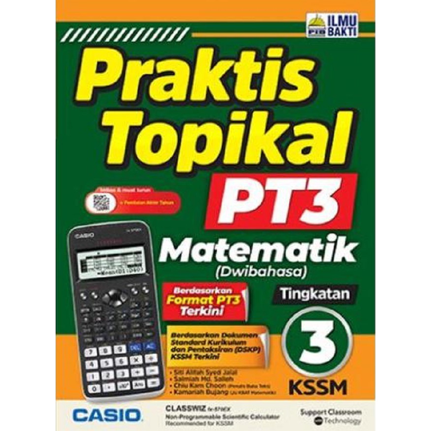 Ilmu Bakti Praktis Topikal Pt3 Matematik Tingkatan 3 Dwibahasa 9789674939724 Shopee Malaysia