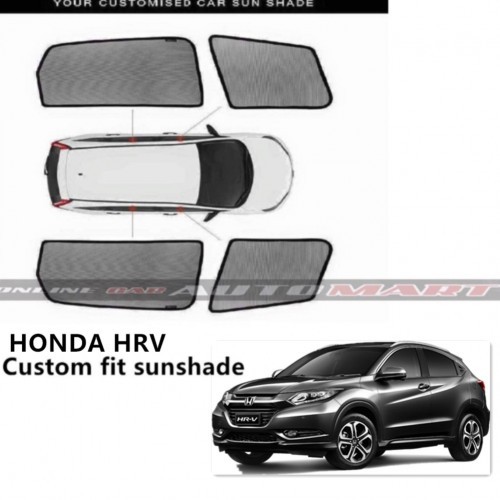 Custom Fit OEM Sunshades/ Sun shades for Honda HRV - 4pcs