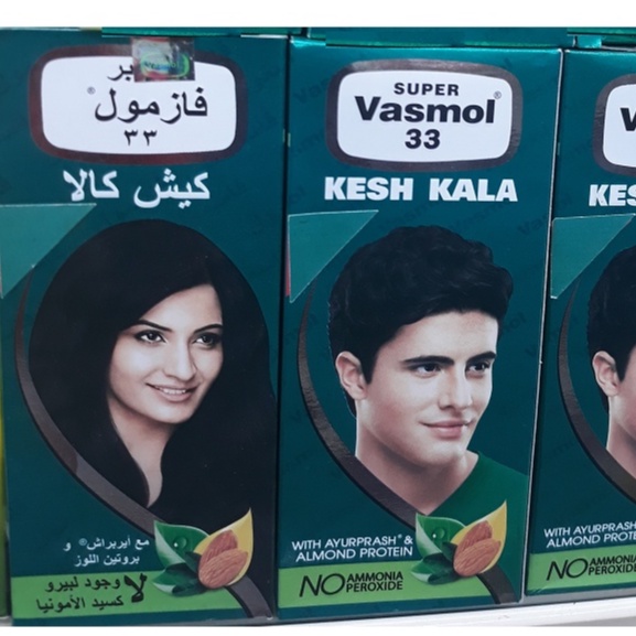 Super Vasmol 33 Kesh Kala With Ayurprash & Almond Protein 100ml | Shopee  Malaysia