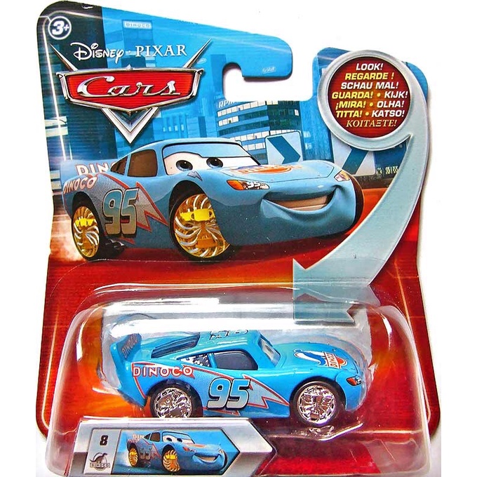 [Ready Stock] Disney Pixar Cars Mattel Bling Bling Dinoco Lightning ...